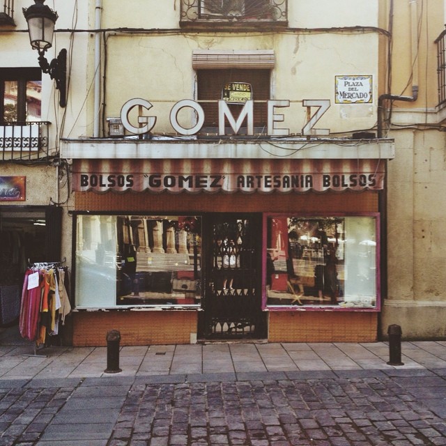 Rotulación histórica en Logroño