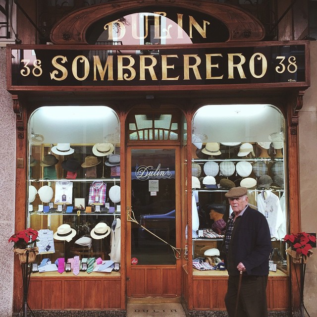 Rótulos de comercios históricos de Logroño