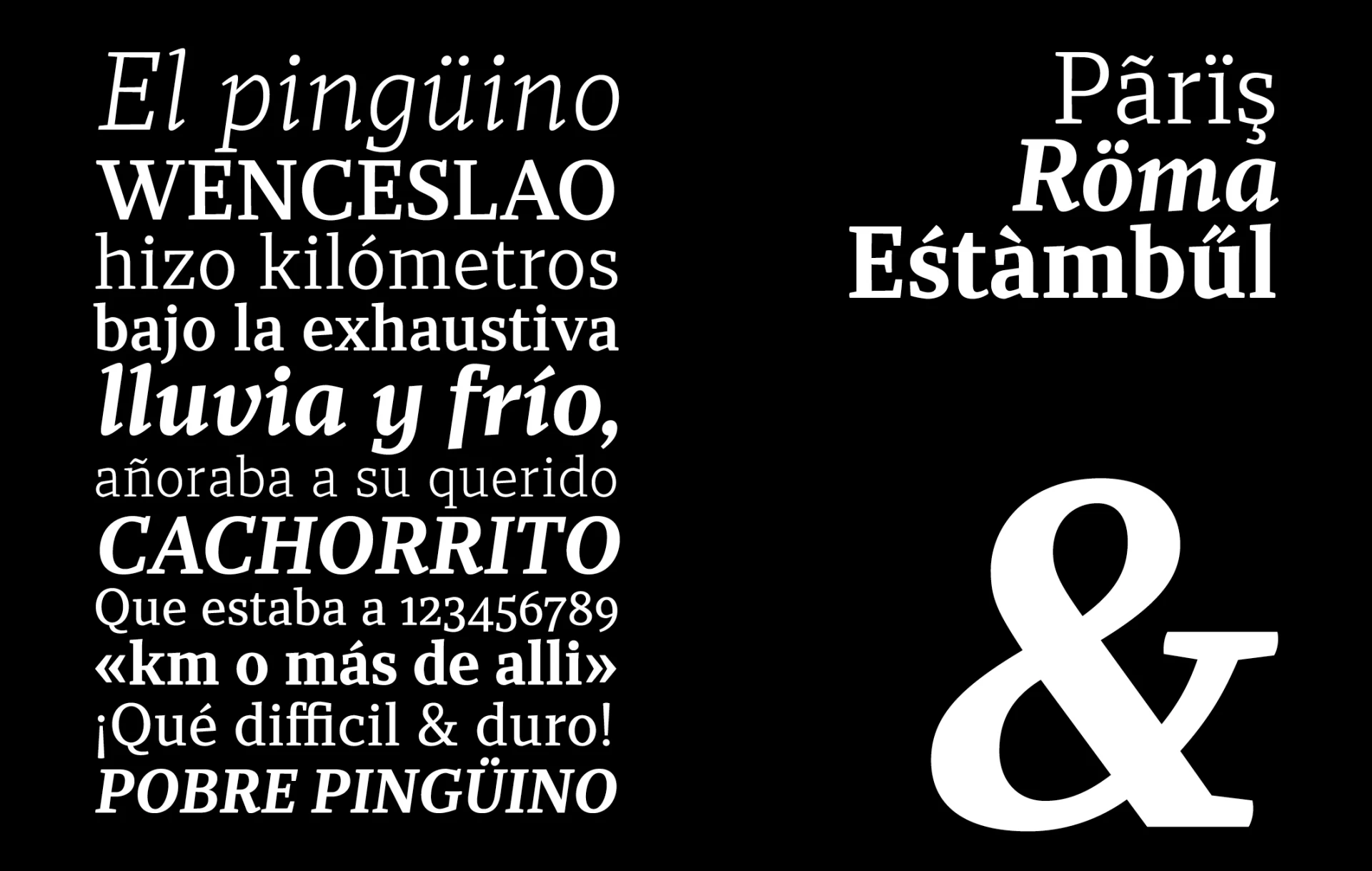 Recia Typeface. Carlos de Toro. Published by ITF Foundry