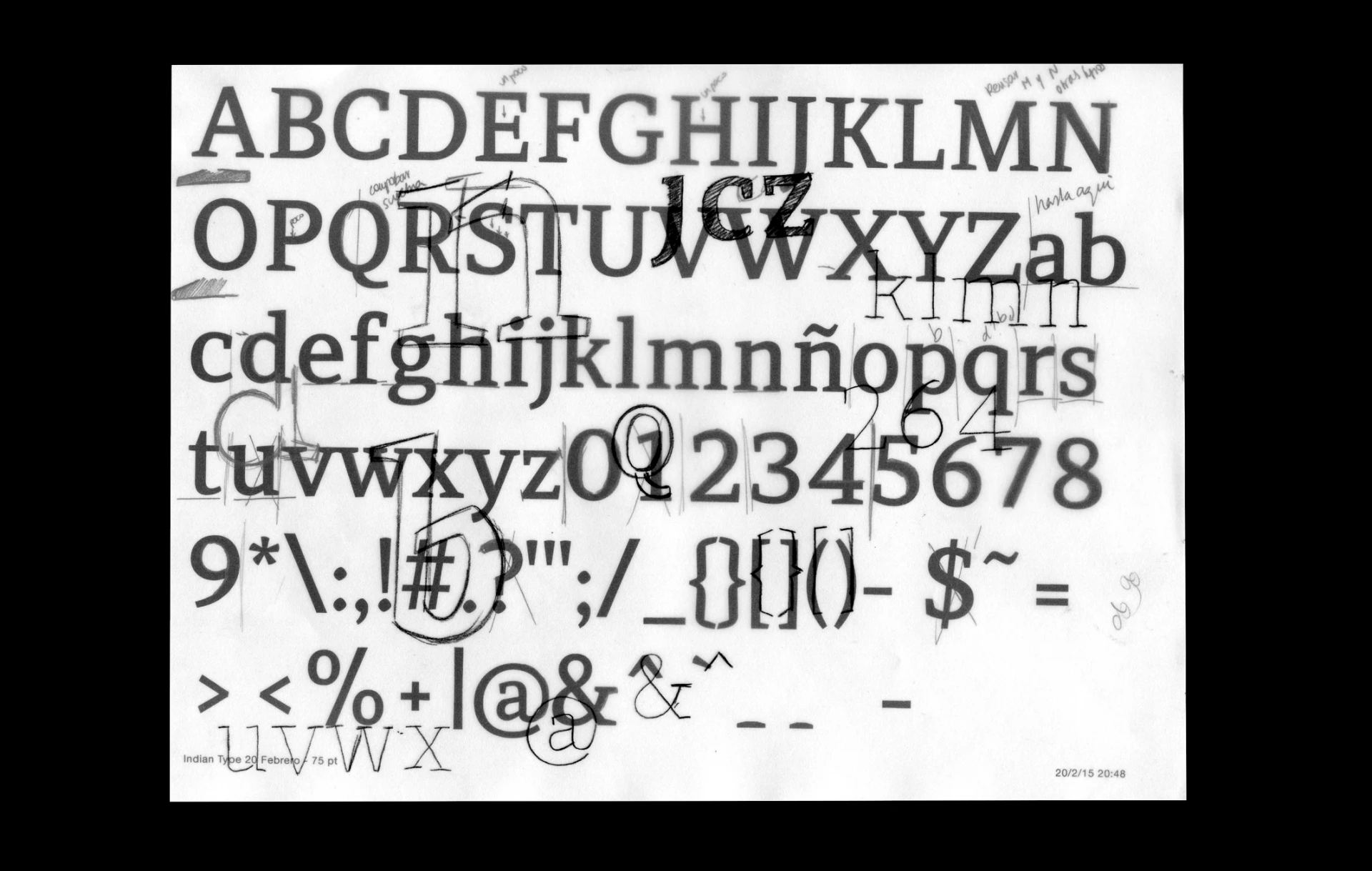 Recia Typeface. Carlos de Toro. Published by ITF Foundry